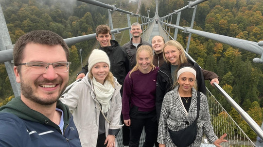 Selfie der REC auf dem Skywalk
