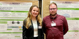 Luzie Klöckner und Maximilian Gstettenbauer auf der RESOLV Klausurtagung 2025