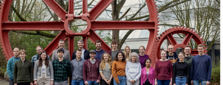 Gruppenfoto der REC mit den Studierenden